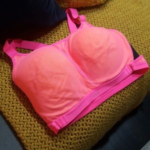 Pink Coral VSX Victoria's Secret Sports Bra 36DDD